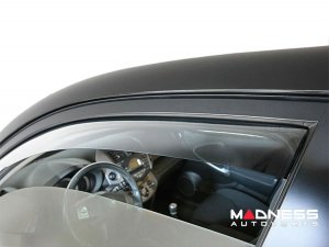 FIAT 500 Side Window Air Deflectors - Farad